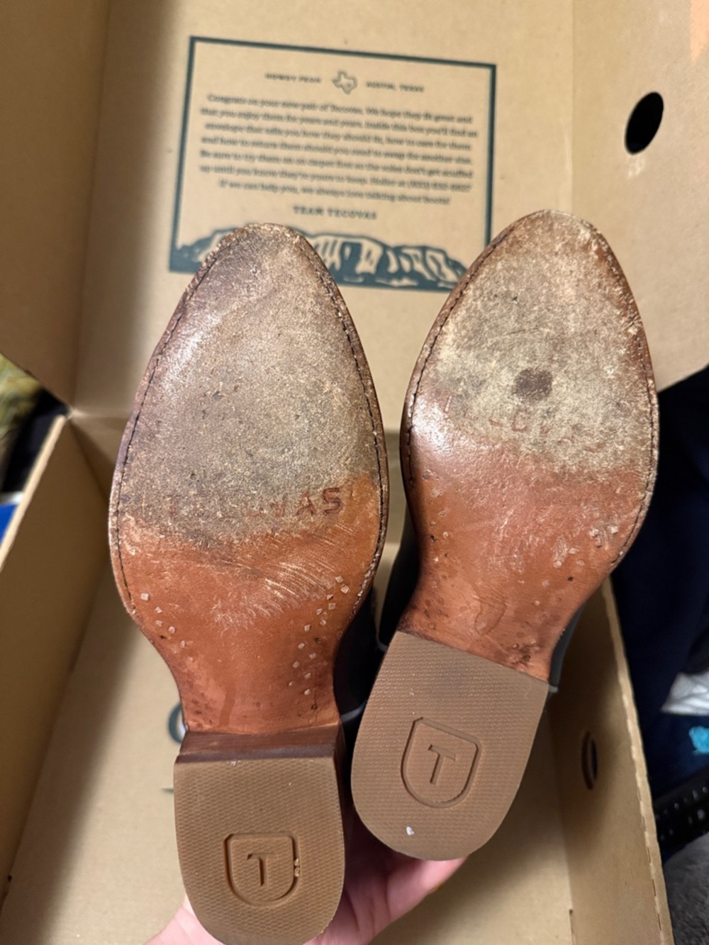 Tecovas The Jolene Navy Bloom 6.5 - Picture 2 of 13